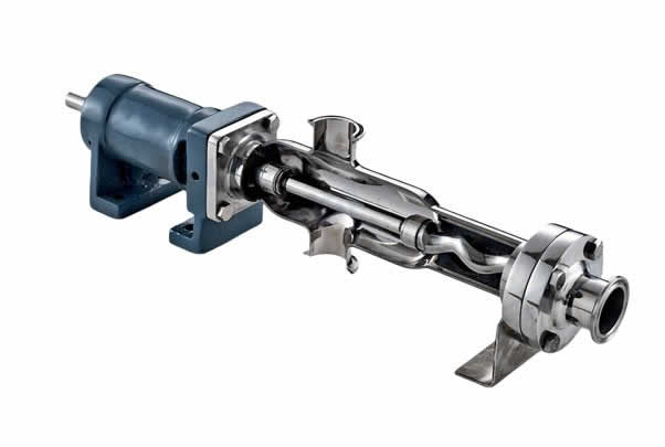 single screw type pump