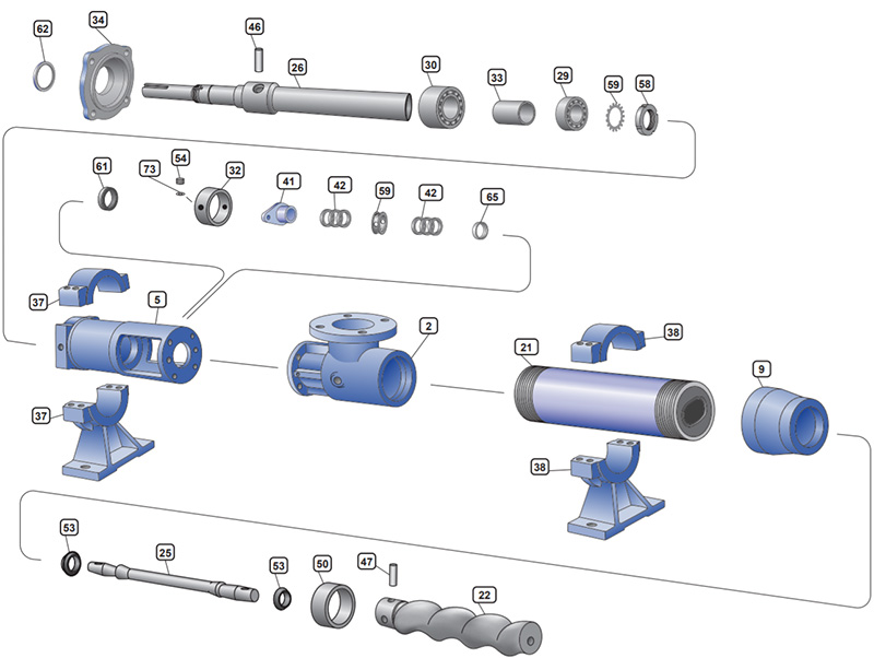 moyno pump parts diagram