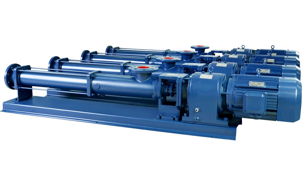 crude oil transfer and sludge progressive cavity pump