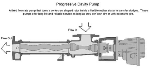 a progressive cavity pump typically has quizlet