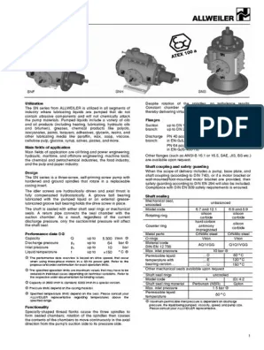 Allweiler Progressive Cavity Pump PDF